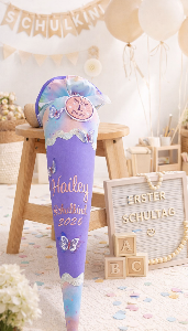 Schultüte Schmetterling, passend zum Step by Step Butterfly Luna,  Zuckertüte aus Stoff