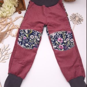 Outdoorhose/ Robusthose mit Po- und Kniebesatz