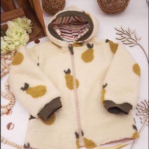 Teddyjacke Kinder mit Reißverschluss