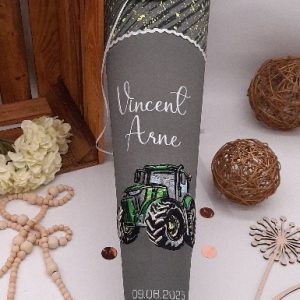 Schultüte passend zum Ergobag Mähdreschbär