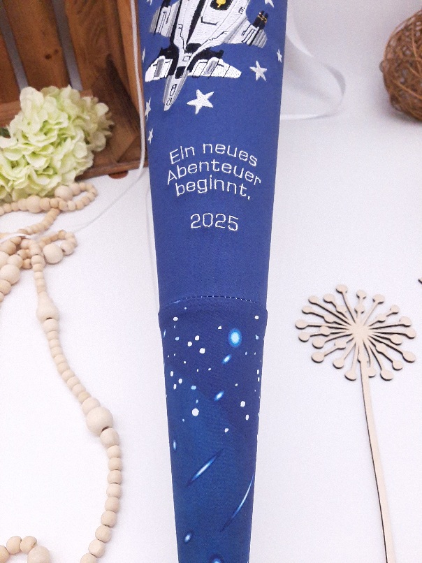 Schultüte Spaceshuttle, Weltraumschultüte, passend zum Step by Step Starshuttle Elio, Leuchtet Nachts – Bild 5