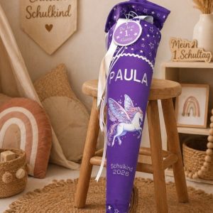 Schultüte Pegasus, passend zum Step by Step Pegasus Liv, Einhorn Schultüte, Pegasusschultüte